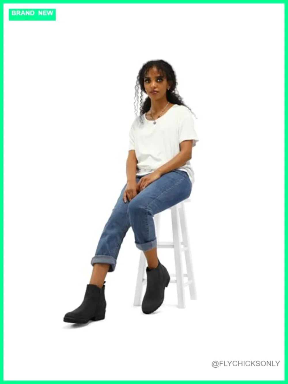 Women's Chelsea Ankle Boots Chunky Block Low Heel Fall Booties PU